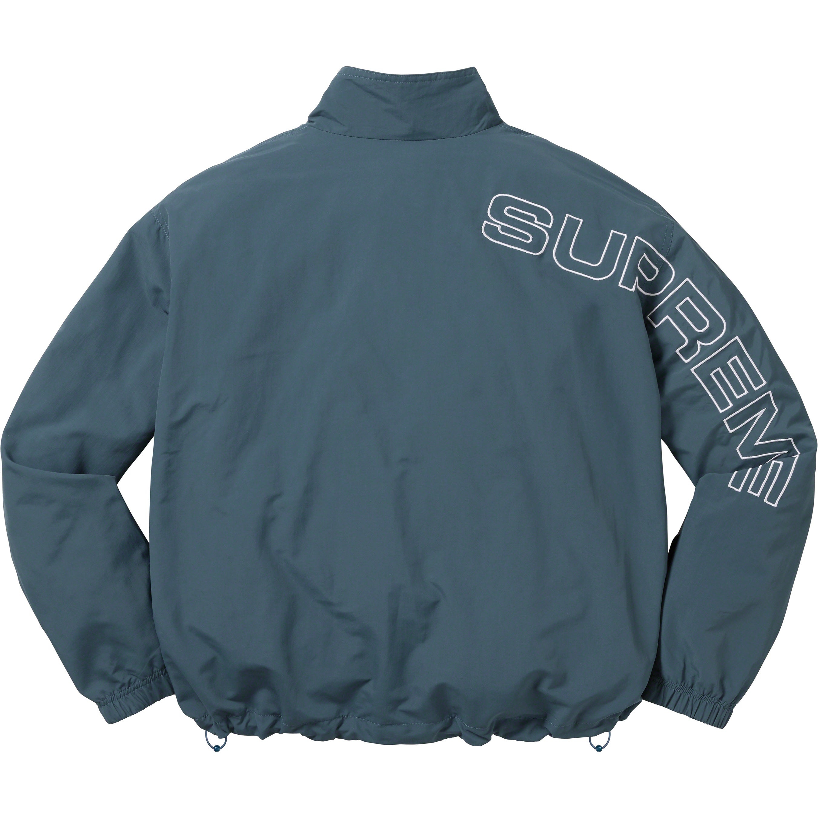 Spellout Embroidered Track Jacket view 21